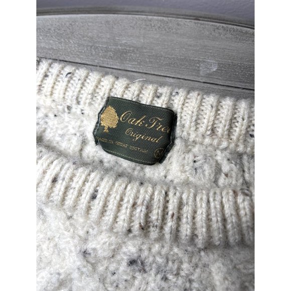 VTG Oak Tree Originals Knit Wool Sweater - Picture 4 of 5